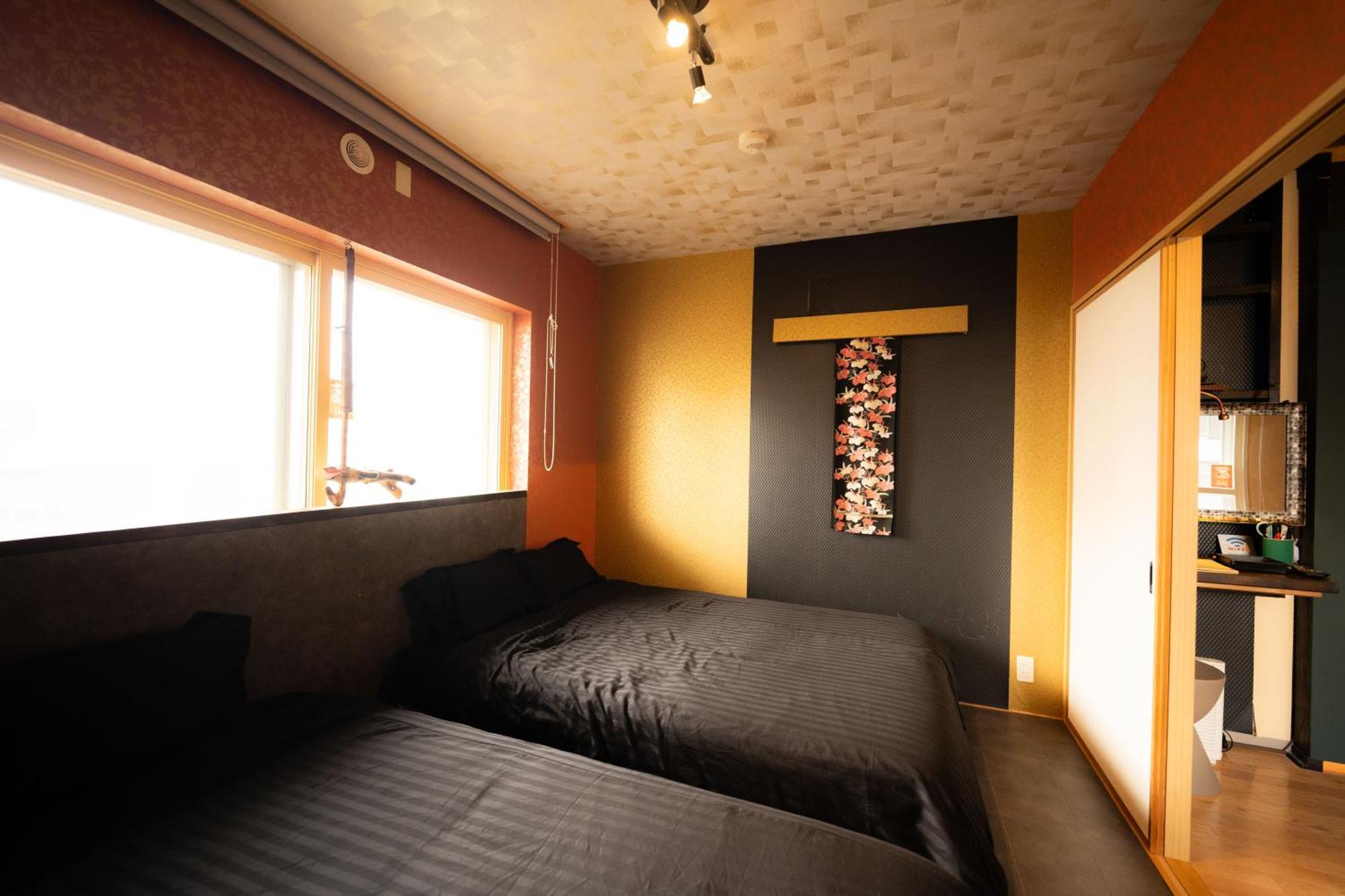 Biosvilla522-Sapporo Susukino Night- 1Room W-Beds2&S-Beds2 6Persons Exterior foto