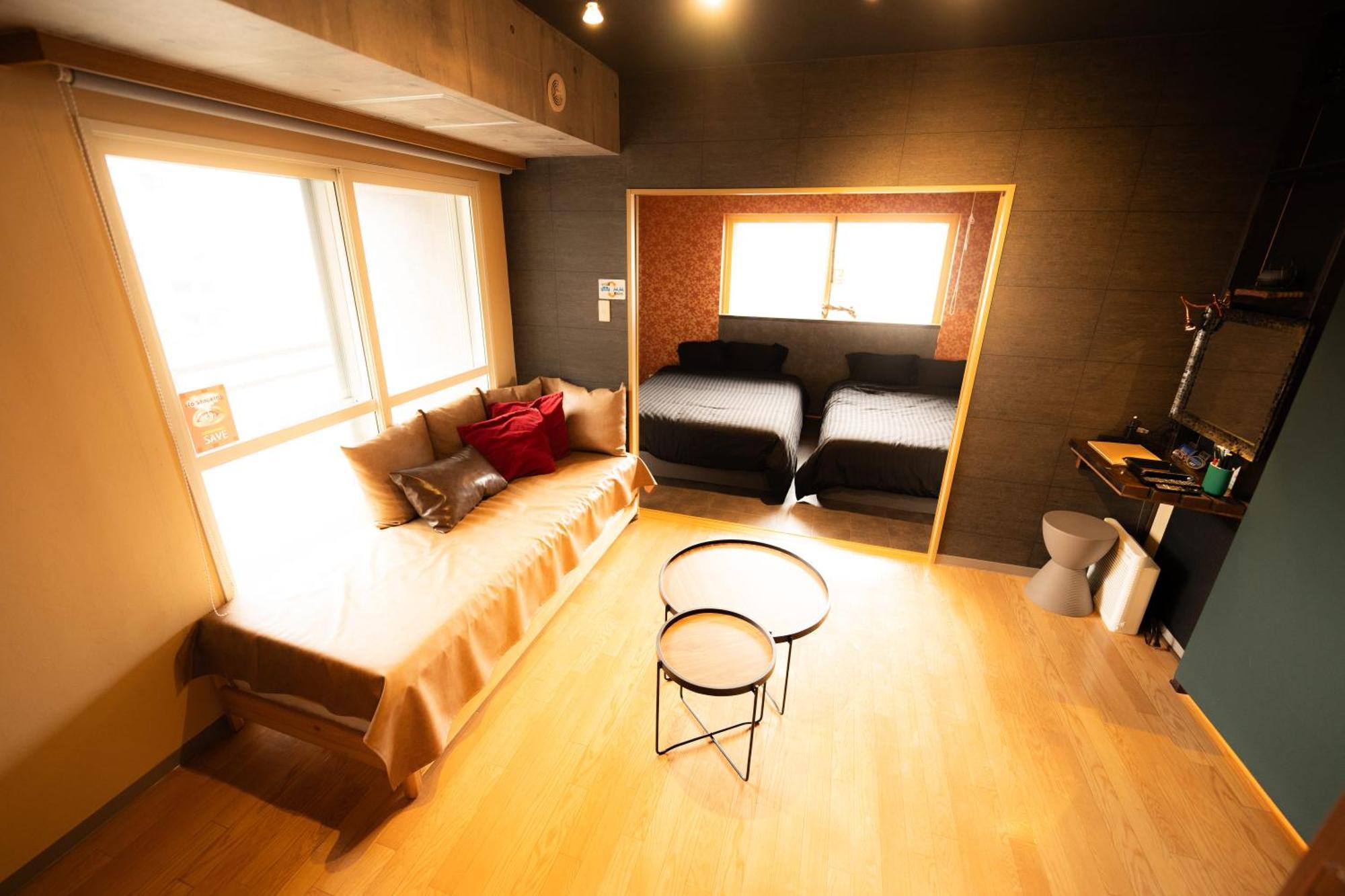 Biosvilla522-Sapporo Susukino Night- 1Room W-Beds2&S-Beds2 6Persons Exterior foto