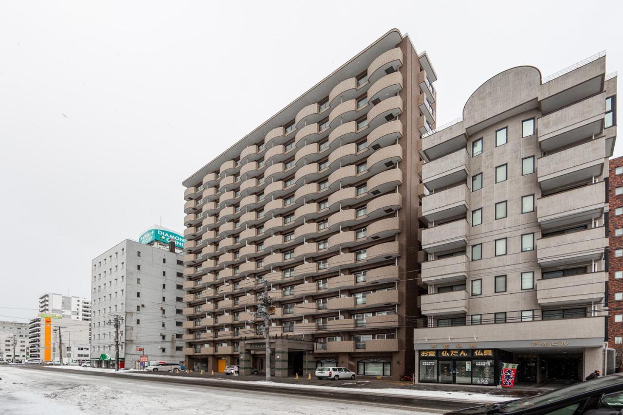 Biosvilla522-Sapporo Susukino Night- 1Room W-Beds2&S-Beds2 6Persons Exterior foto
